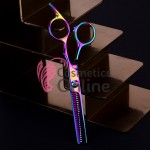 Foarfeca de coafor pentru Filat cu surub Cameleon de 6,0 uz Profesional Cod 01289